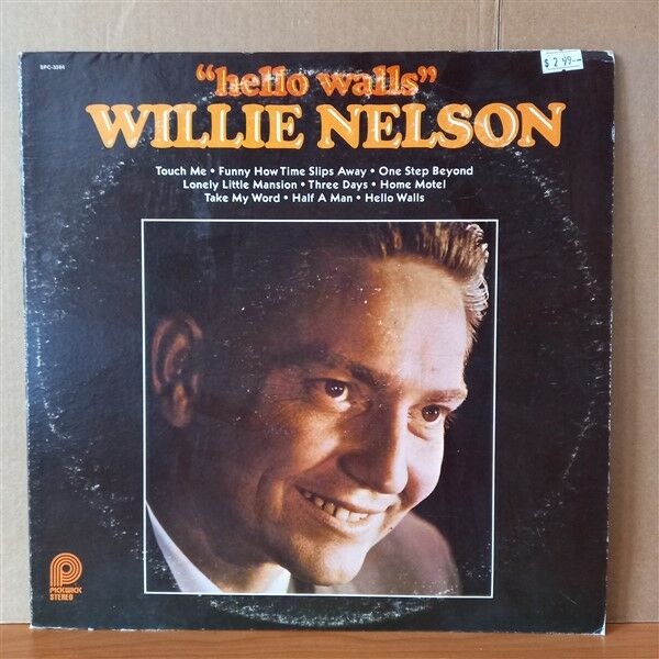 WILLIE NELSON – HELLO WALLS (1978) - LP 2.EL PLAK