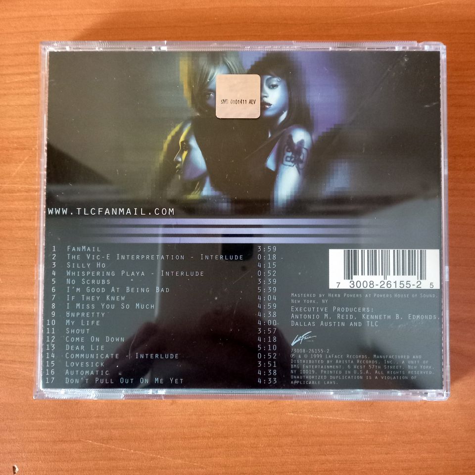 TLC – FANMAIL (1999) - CD 2.EL