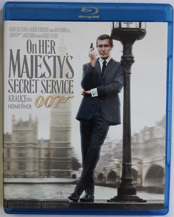 007 JAMES BOND ON HER MAJESTY'S SECRET SERVİS - KRALİÇE'NİN HİZMETİNDE - GEORGE LAZENBY - BLU-RAY 2.EL