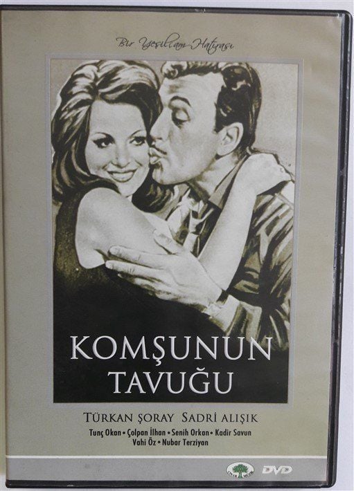 KOMŞUNUN TAVUĞU (1965) - TÜRKAN ŞORAY - SADRİ ALIŞIK - OSMAN F. SEDEN - DVD AMBALAJINDA SIFIR