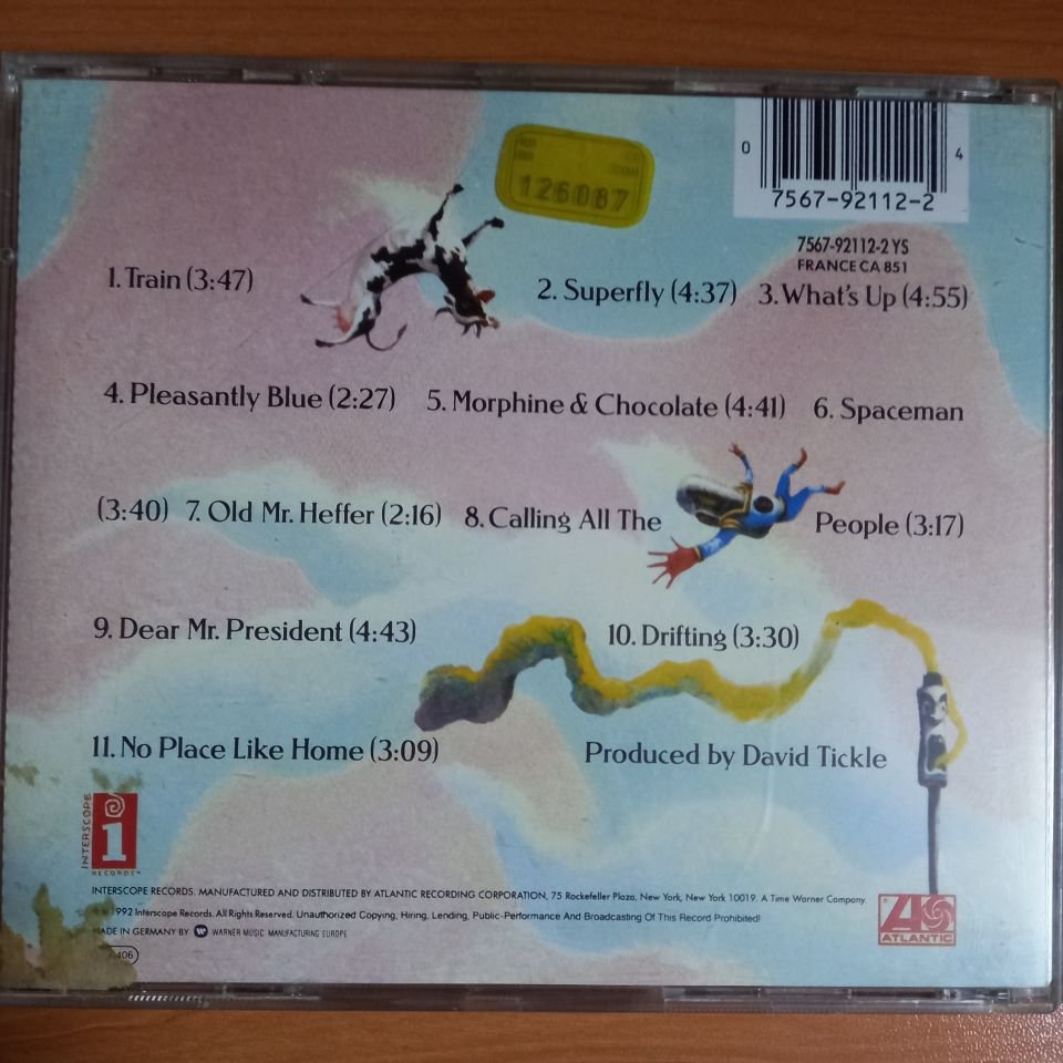 4 NON BLONDES – BIGGER, BETTER, FASTER, MORE! (1992) - CD 2.EL