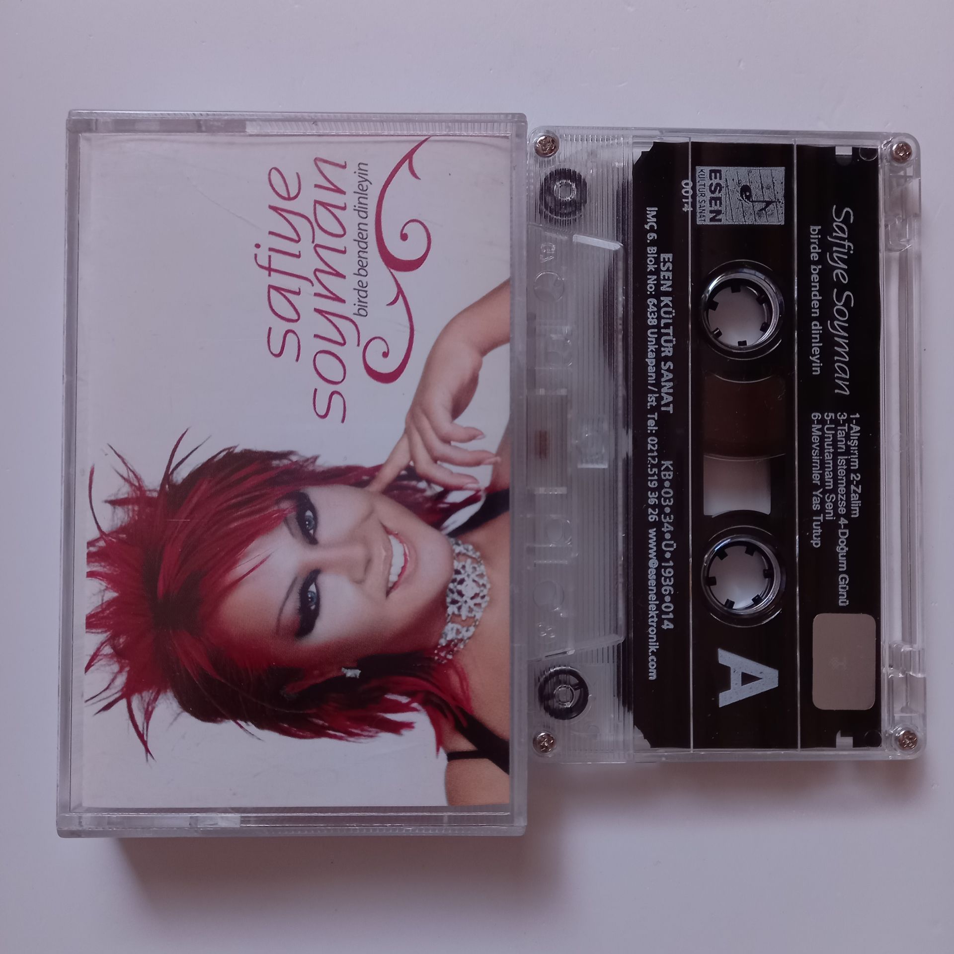 SAFİYE SOYMAN - BİRDE BENDEN DİNLEYİN (2003) - KASET 2.EL