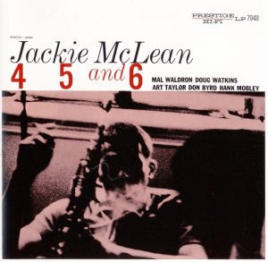 JACKIE MCLEAN – 4, 5 AND 6 (1956) 2007 REISSUE CD SIFIR