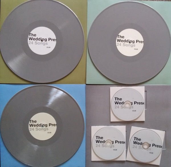 THE WEDDING PRESENT - 24 SONGS (2023) - 3LP 2CD 1DVD COMPILATION BOX SET SIFIR PLAK