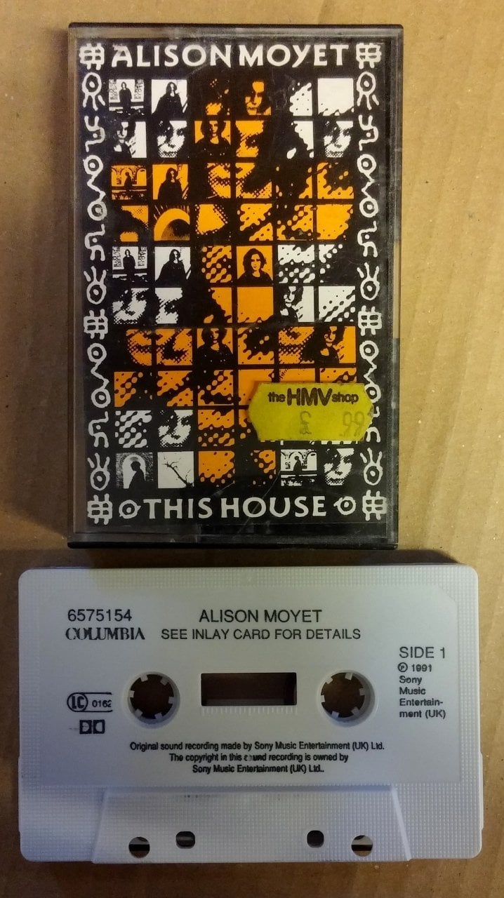 ALISON MOYET - THIS HOUSE CASSETTE SINGLE MADE IN TURKEY ''USED''