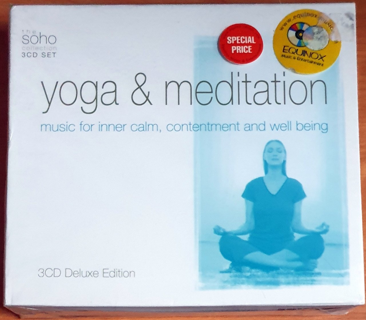 YOGA & MEDITATION / MUSIC FOR INNER CALM, CONTENTMENT AND WELL BEING (2003) - 3CD SIFIR