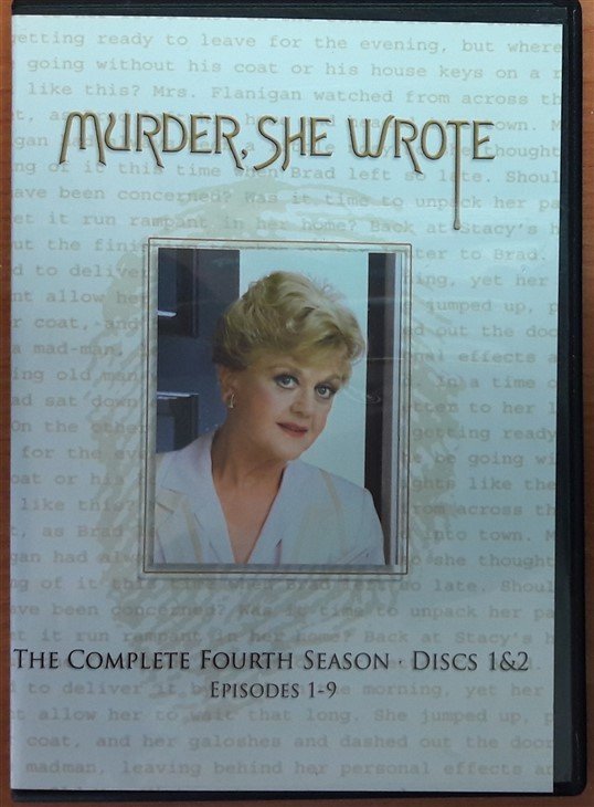 MURDER, SHE WROTE - THE COMPLETE FOURTH SEASON EPISODES 1-9 - 2DVD 2.EL 1. BÖLGE TR ALTYAZI YOKTUR