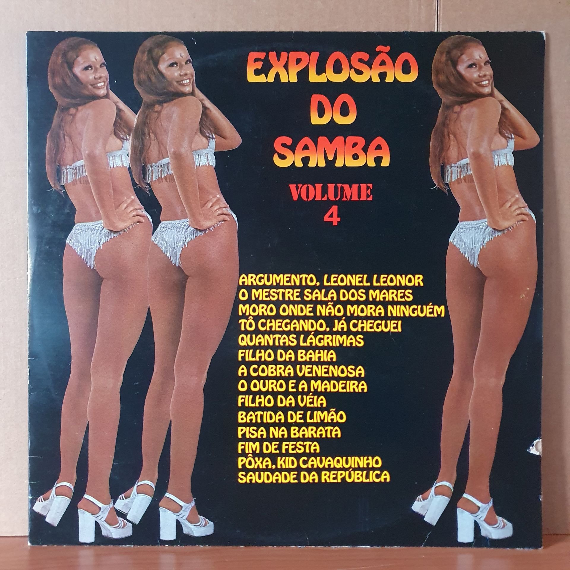 EXPLOSAO DO SAMBA VOLUME 4 (1975) - LP 2.EL PLAK