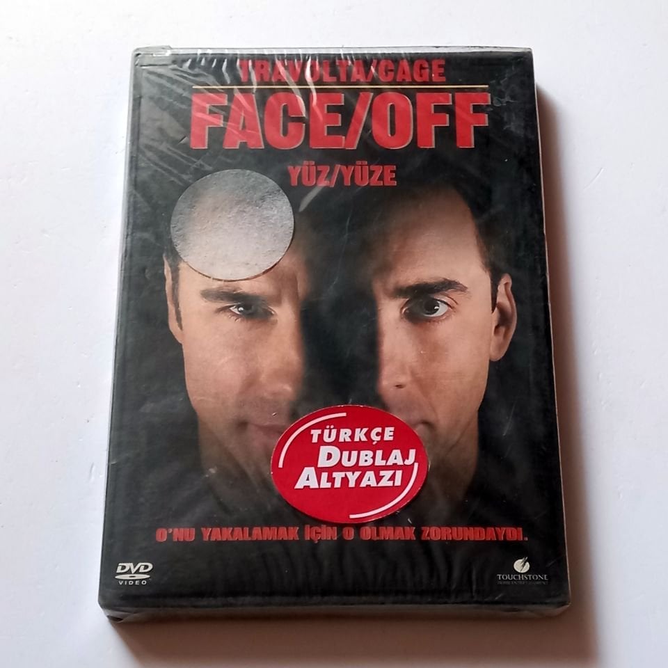 FACE/OFF / YÜZ/YÜZE - JOHN TRAVOLTA, NICHOLAS CAGE - YÖN.: JOHN WOO - DVD AMBALAJINDA SIFIR