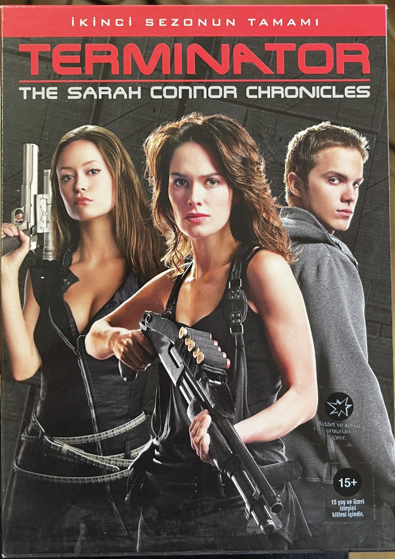 TERMINATOR THE SARAH CONNOR CHRONICLES - İKİNCİ SEZONUN TAMAMI - DVD 2.EL
