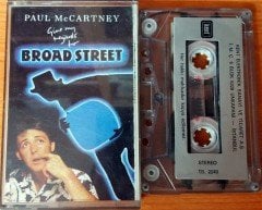 PAUL MCCARTNEY - GIVE MY REGARDS TO BROAD STREET CASSETTE MADE IN TURKEY ''USED'' PAPER LABEL