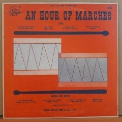 AN HOUR OF MARCHES - ROYALE MILITARY BAND - LP 2.EL PLAK