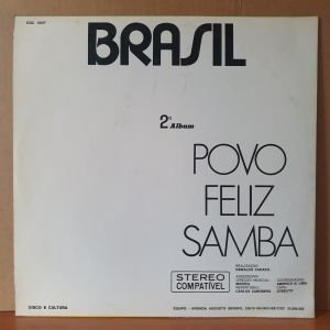 BRASIL...SAMBE OU SE MANDE VOL II / PEDRINHO RODRIGUES, OS NACIONAIS (1973) - LP 2.EL PLAK