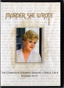 MURDER, SHE WROTE - THE COMPLETE FOURTH SEASON DISCS 3&4 EPISODES 10-19 - 2DVD 2.EL 1. BÖLGE TR ALTYAZI YOKTUR
