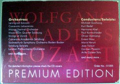 MOZART - PREMIUM EDITION - 40CD CARDSLEEVE BOX SIFIR