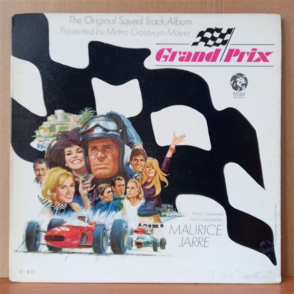 GRAND PRIX: THE ORIGINAL SOUND TRACK ALBUM / MAURICE JARRE (1966) - LP 2.EL PLAK