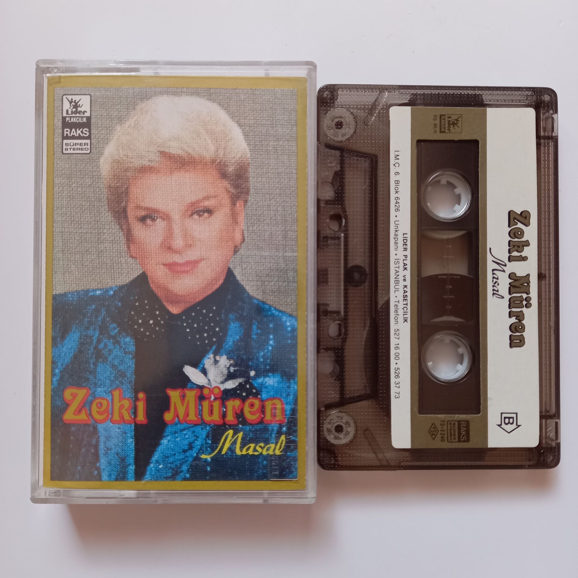 ZEKİ MÜREN - MASAL - KASET 2.EL