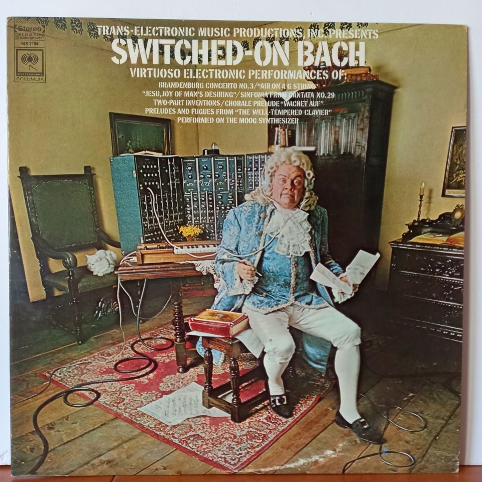 WALTER CARLOS – SWITCHED-ON BACH (1968) - LP  2.EL PLAK