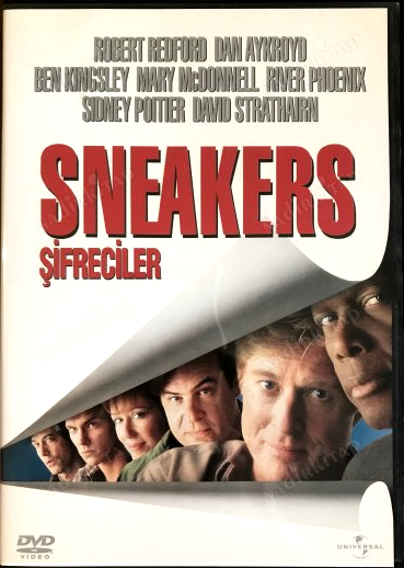 ŞİFRECİLER - SNEAKERS - ROBERT REDFORD - DAN AYKROYD - BEN KINGSLEY - DVD 2.EL