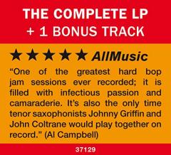 JOHN COLTRANE & JOHNNY GRIFFIN - A BLOWING SESSION (1957) - LP 180GR 2019 EDITION SIFIR PLAK