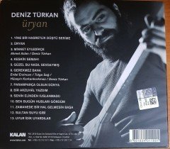 DENİZ TÜRKAN - ÜRYAN (2018) KALAN MÜZİK CD 2.EL