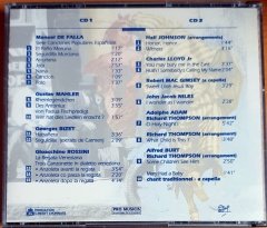 CAROLYN SEBRON / MARIE-CLAUDE ARBARETAZ / DE FALLA, MAHLER, BIZET, ROSSINI, NILES, ADAM, BURT - 2CD PRO MUSICIS 2.EL