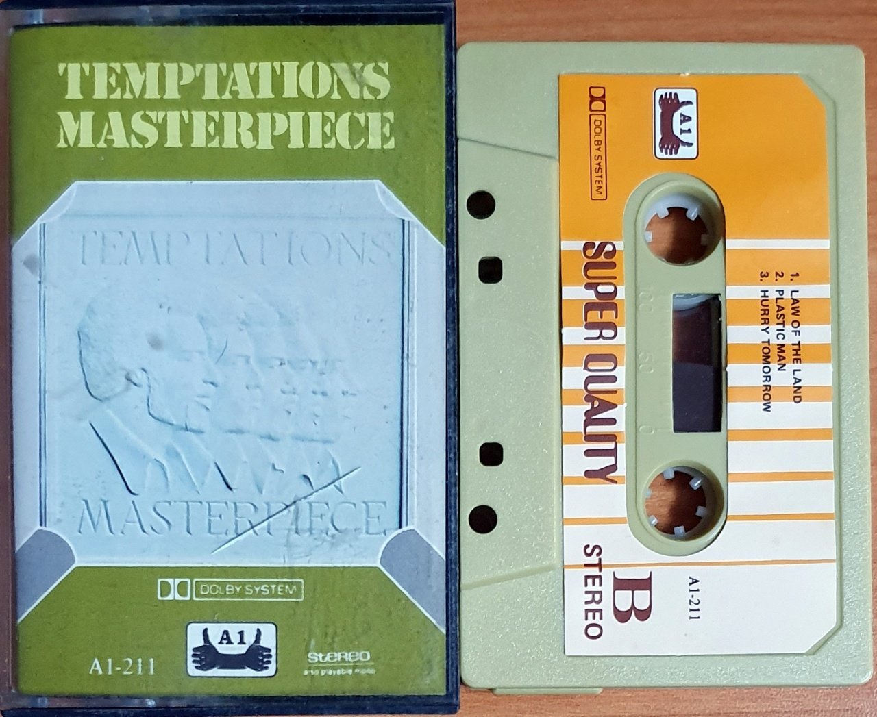 TEMPTATIONS - MASTERPIECE - KASET A1 2.EL