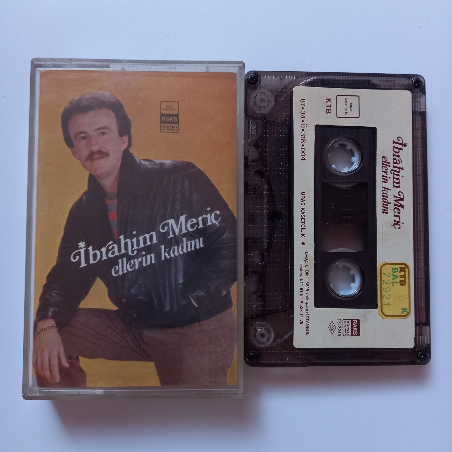 İBRAHİM MERİÇ - ELLERİN KADINI (1987) - KASET 2.EL