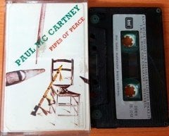 PAUL MCCARTNEY - PIPES OF PEACE GREY PAPER LABEL CASSETTE MADE IN TURKEY ''USED''