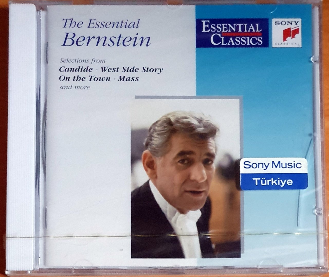 THE ESSENTIAL BERNSTEIN / SELECTIONS FROM CANDIDE, WEST SIDE STORY, ON THE TOWN, MASS AND MORE (1999) - CD SIFIR