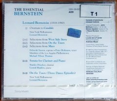 THE ESSENTIAL BERNSTEIN / SELECTIONS FROM CANDIDE, WEST SIDE STORY, ON THE TOWN, MASS AND MORE (1999) - CD SIFIR