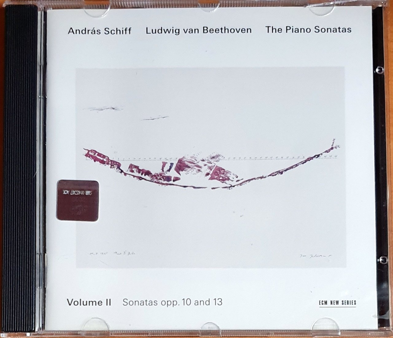 ANDRAS SCHIFF / LUDWIG VAN BEETHOVEN: THE PIANO SONATAS VOLUME II (2006) - CD ECM NEW SERIES 2.EL
