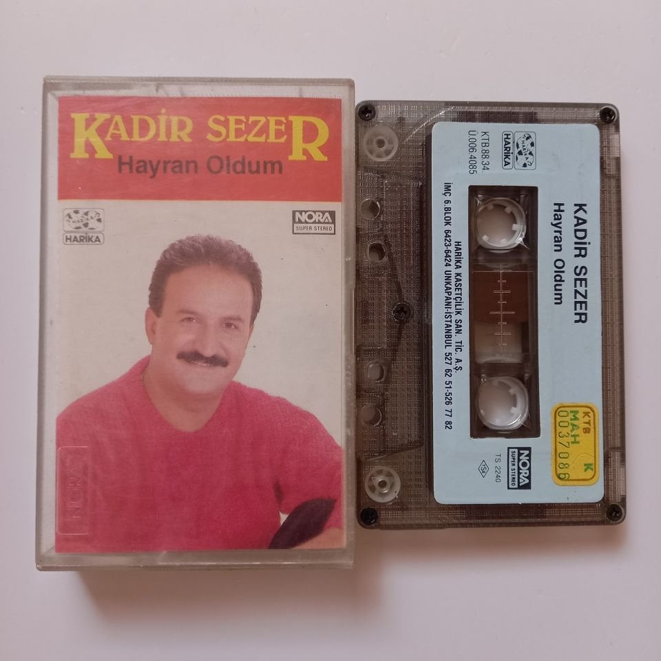 KADİR SEZER - HAYRAN OLDUM (1988) - KASET 2.EL
