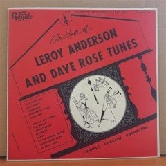 AN HOUR OF LEROY ANDERSON AND DAVE ROSE TUNES - ROYALE CONCERT ORCHESTRA - LP 2.EL PLAK