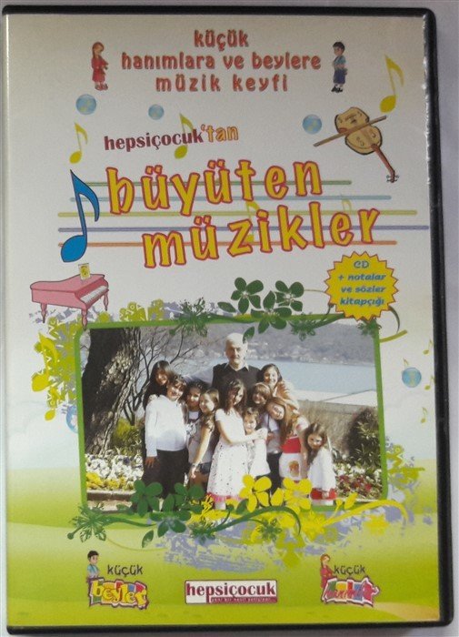 BÜYÜTEN MÜZİKLER HEPSİ ÇOCUK - CD 2.EL DVD KUTUSUNDA