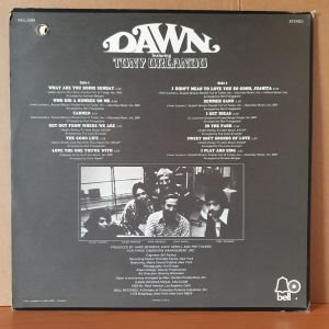 DAWN FEATURING TONY ORLANDO - DAWN FEATURING TONY ORLANDO (1971) - LP 2.EL PLAK