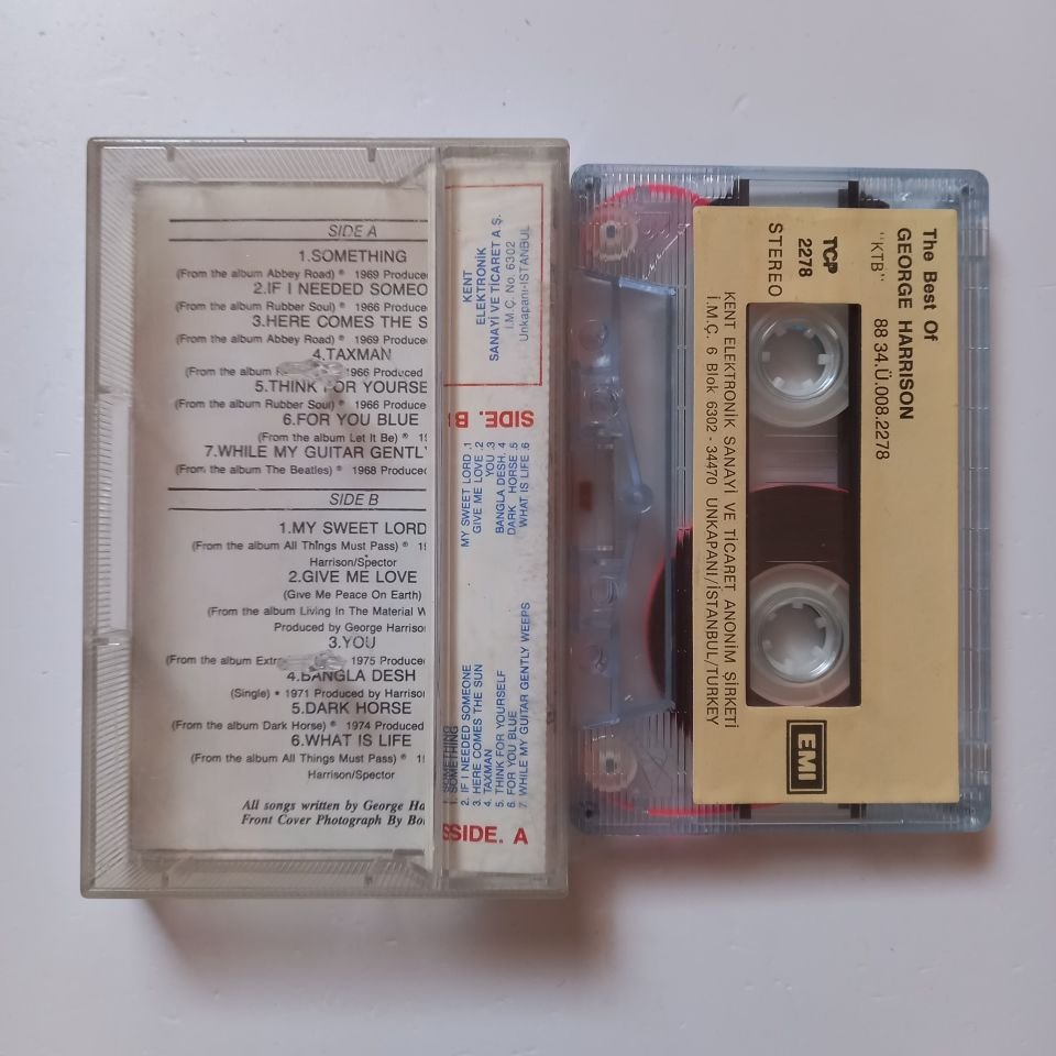 GEORGE HARRISON - THE BEST OF GEORGE HARRISON (1988) - KASET 2.EL