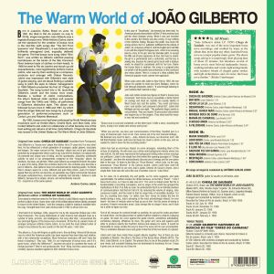 JOAO GILBERTO - THEV WARM WORLD OF JOAO GILBERTO (1959) - LP 180GR COLOURED 2022 EDITION SIFIR PLAK