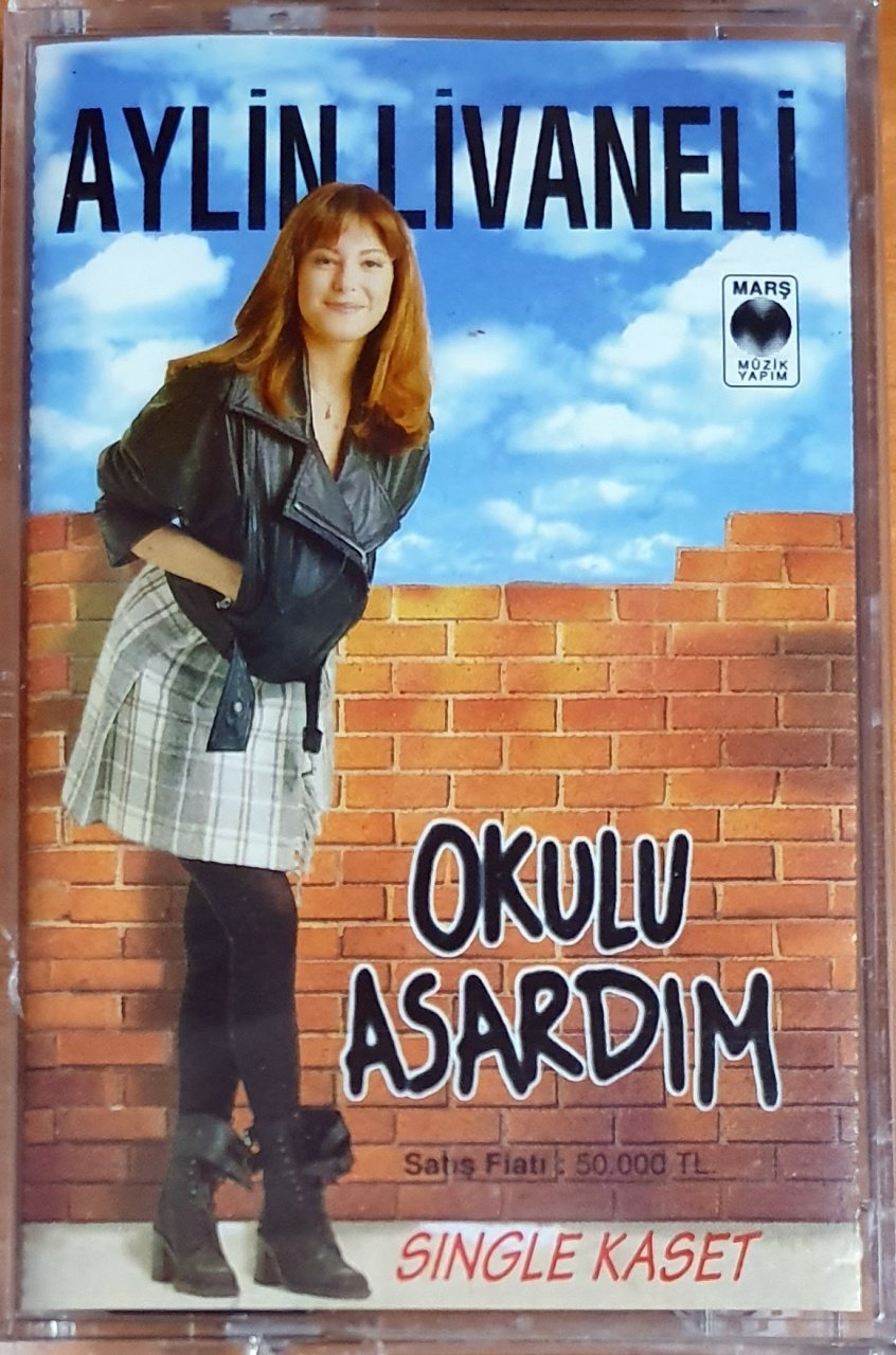 AYLİN LİVANELİ - OKULU ASARDIM (1994) - KASET SINGLE SIFIR