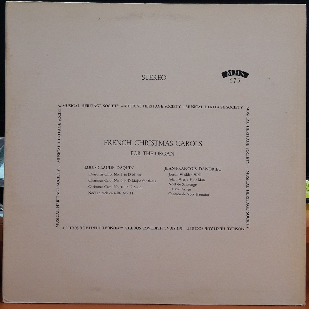 FRENCH CHRISTMAS CAROLS FOR THE ORGAN - PLAK 2.EL