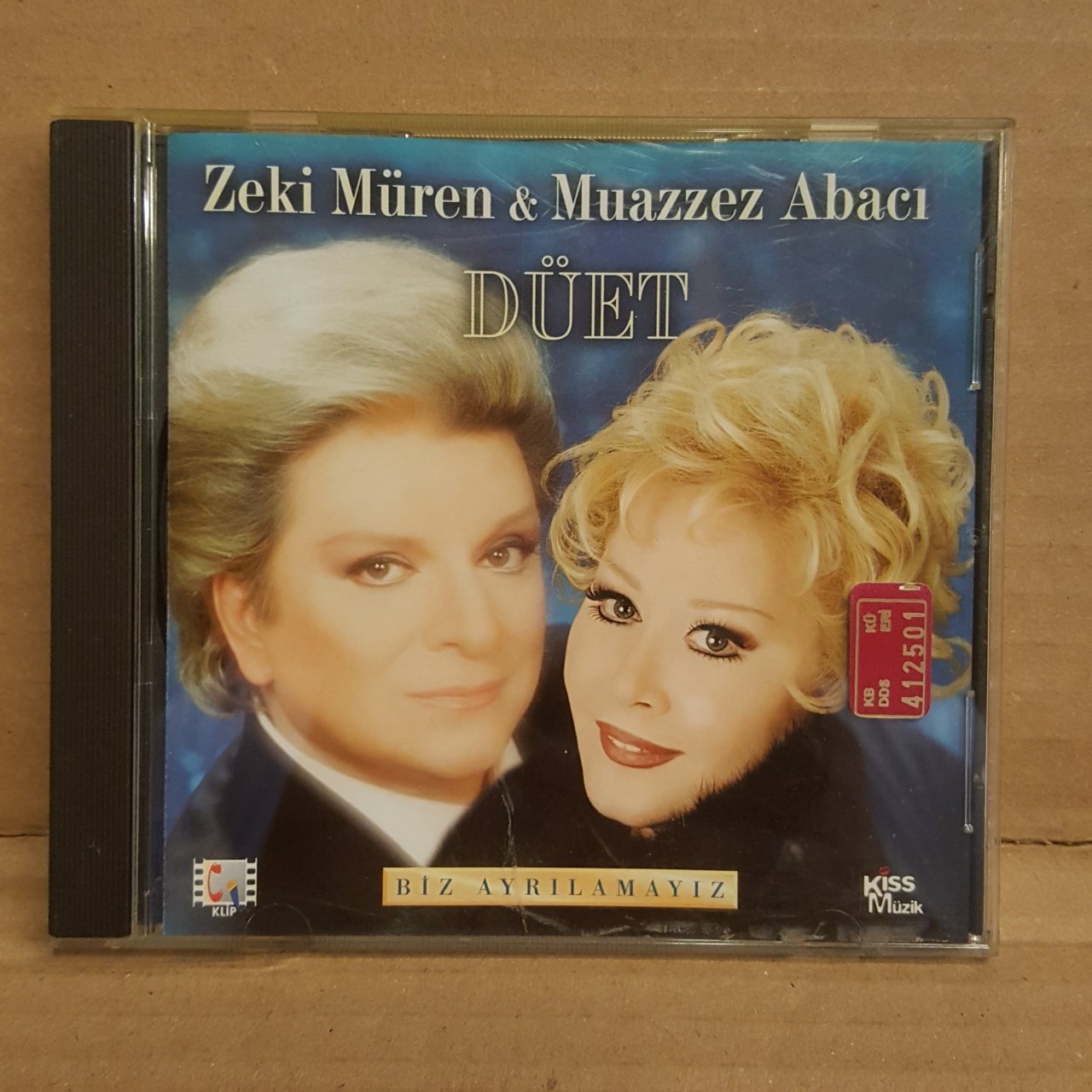 ZEKİ MÜREN & MUAZZEZ ABACI - DÜET - CD 2.EL