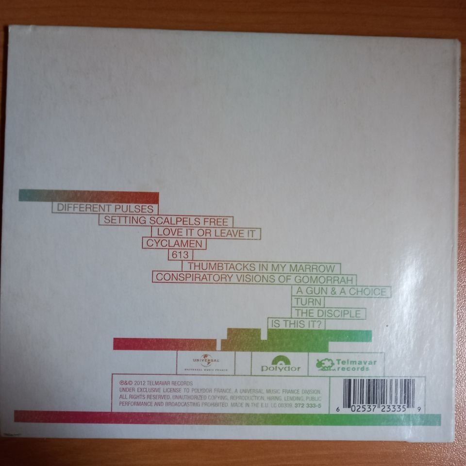 ASAF AVIDAN – DIFFERENT PULSES (2012) - CD 2.EL