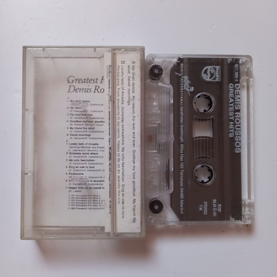 DEMIS ROUSSOS - GREATEST HITS (1993) - KASET 2.EL