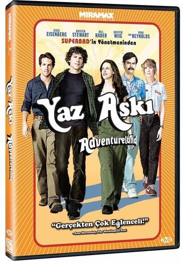 ADVENTURELAND - YAZ AŞKI - GREG MOTTOLA - JESSE EISENBERG - DVD 2.EL