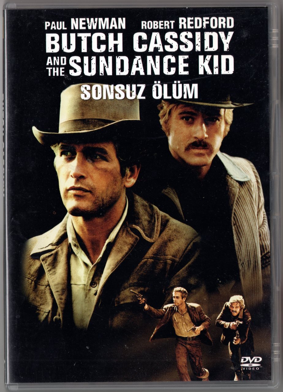 BUTCH CASSIDY AND THE SUNDANCE KID - SONSUZ ÖLÜM - PAUL NEWMAN - ROBERT REDFORD - 2DVD 2.EL