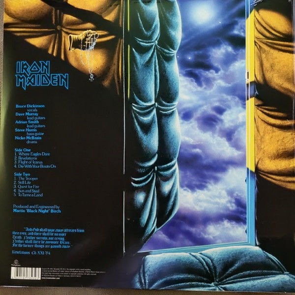 IRON MAIDEN - PIECE OF MIND (1983) - LP 2024 EDITION SIFIR PLAK
