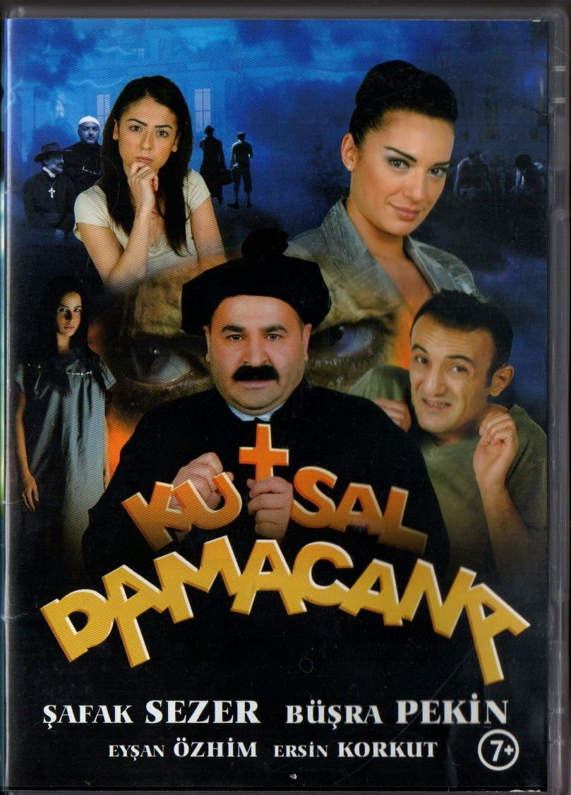 KUTSAL DAMACANA - ŞAFAK SEZER - KAMİL AYDIN & AHMET YILMAZ - DVD 2.EL