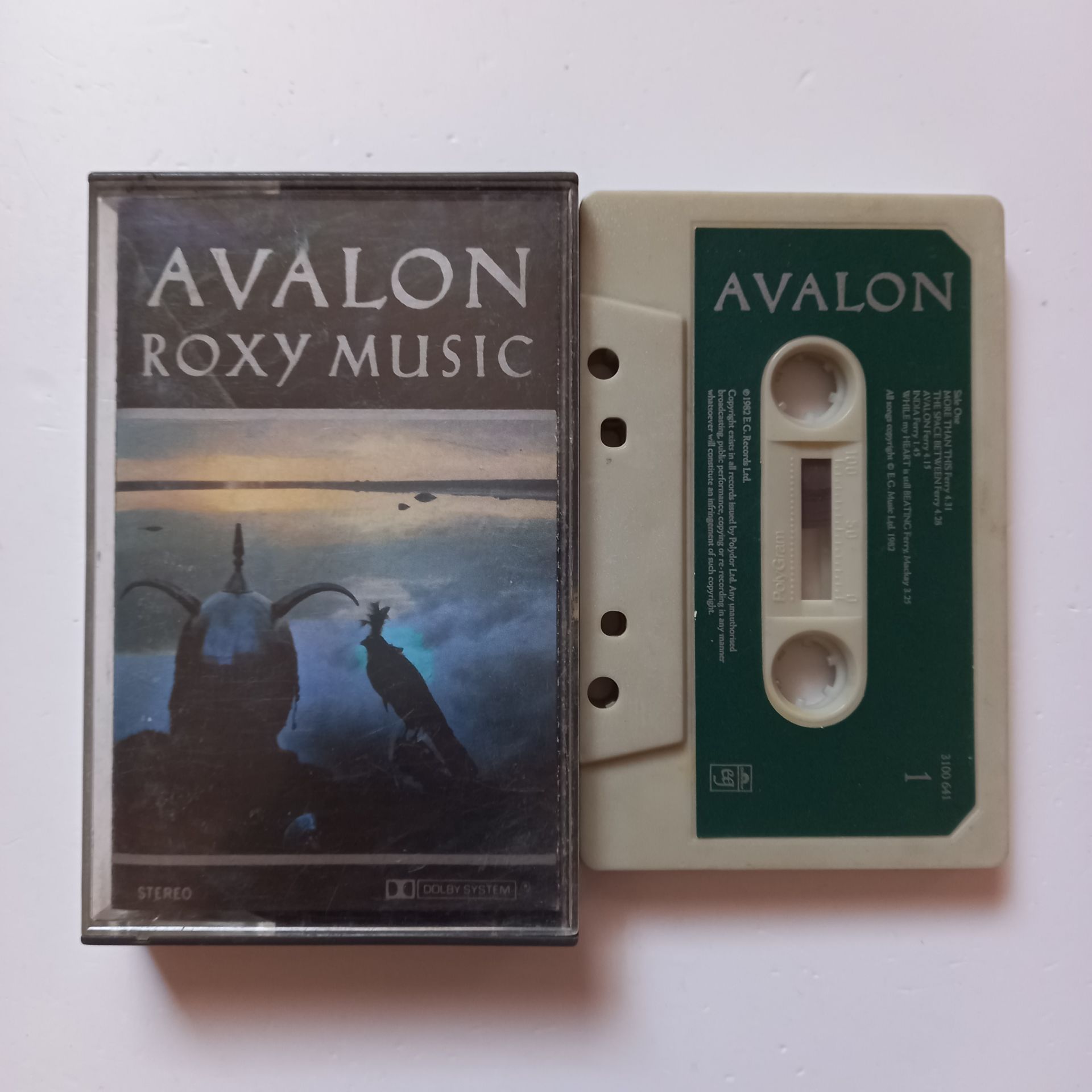 ROXY MUSIC - AVALON (1982) - KASET 2.EL