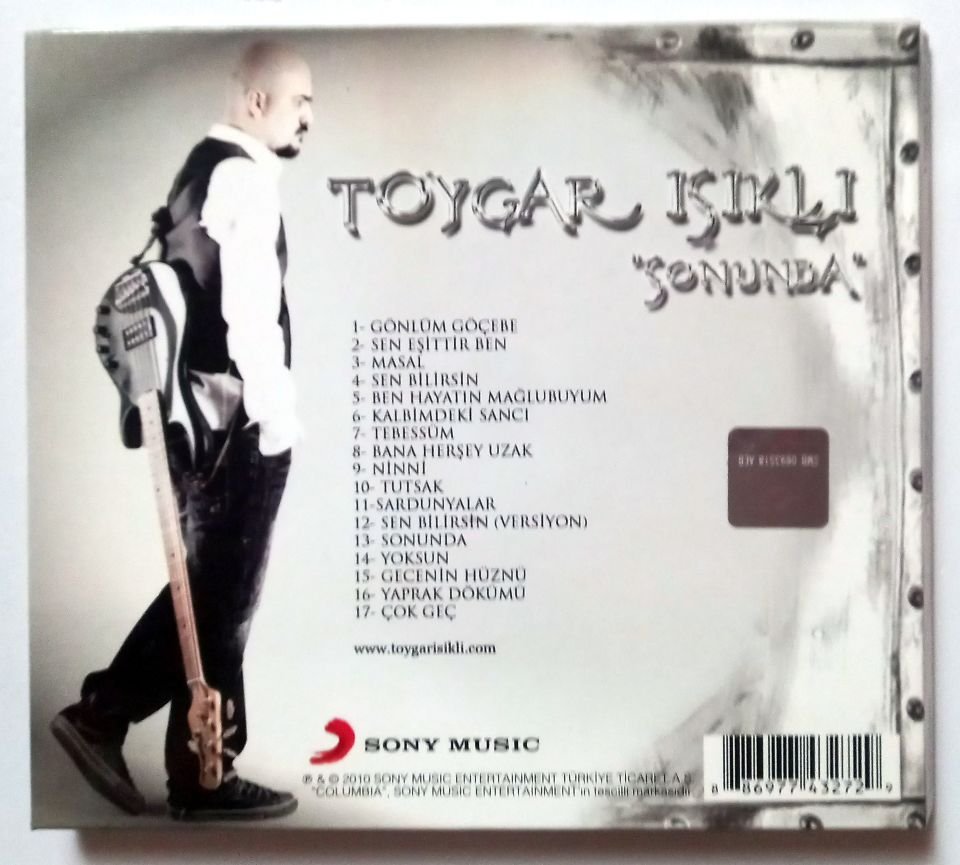 TOYGAR IŞIKLI – SONUNDA (2010) - CD 2.EL