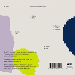 ESBJORN SVENSSON - HOME.S (2022) - CD DIGIPAK AMBALAJINDA SIFIR